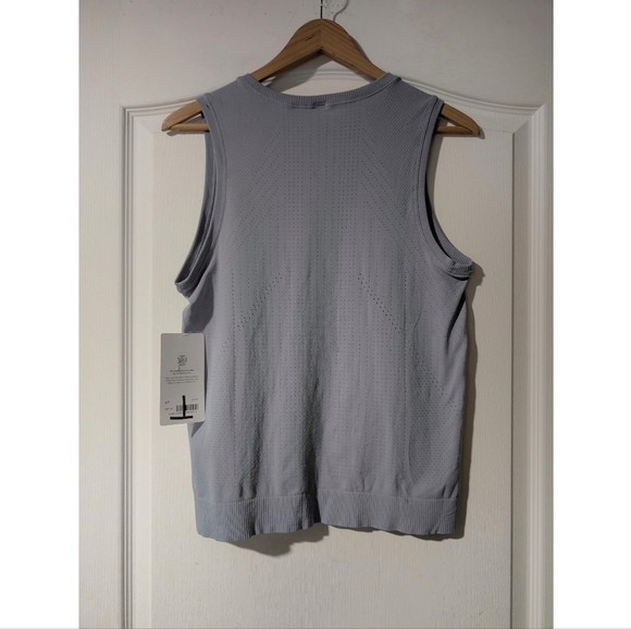 Athleta | In Motion Seamless Tank In Blue - Picture 3 of 11